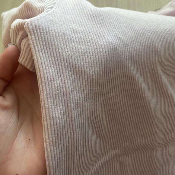 Sugar moon women’s pink ribbed body suit size small/medium - Picture 4 of 4